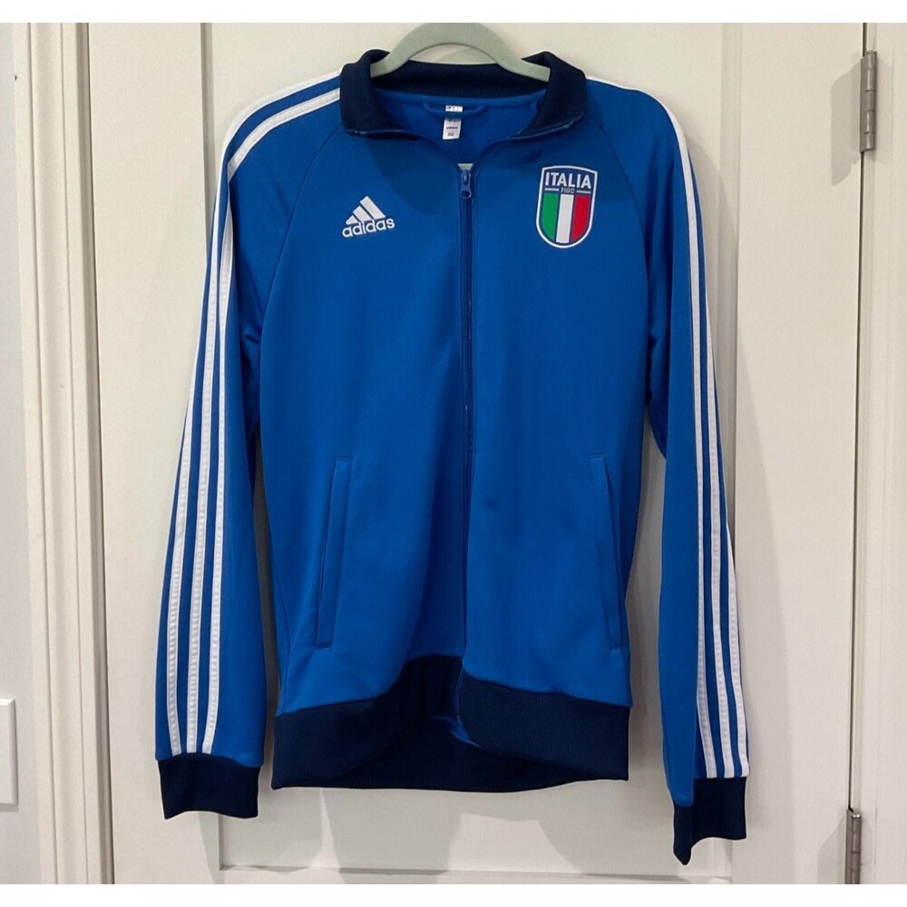Adidas Italy FIGC 2023 DNA Track Jacket Blue S